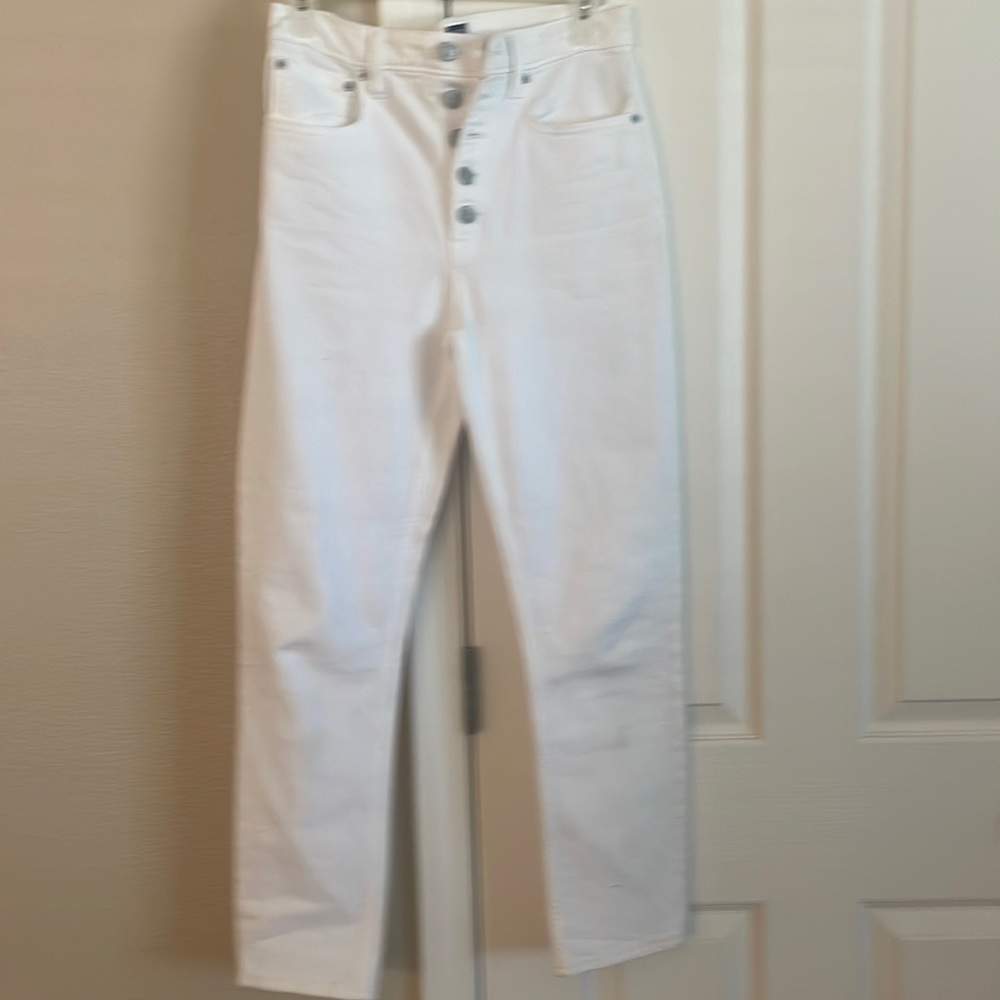 Gap slightly off white jeans